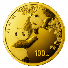 Gold coin Panda 8g | 2023