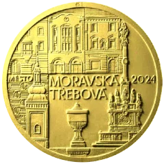 Zlatá mince 5000 Kč Město Moravská Třebová | 2024 | Proof
