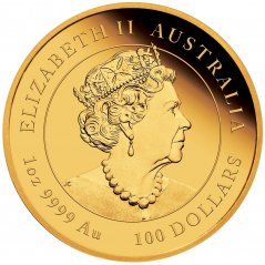 Zlatá investiční mince Rok Králíka 1 Oz | Lunar III | 2023