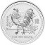 Silver coin Rooste 1 Oz | Lunar II | 2017