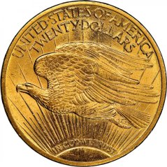 Gold coin 20 Dollar American Double Eagle | Saint Gaudens | 1915