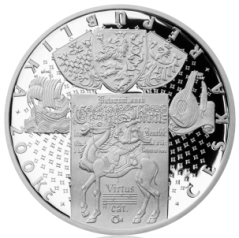 Strieborná minca 200 Kč Kryštof Harant z Polžic a Bezdružic | 2014 | Proof