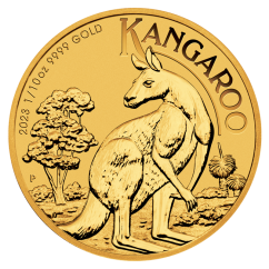 Zlatá investiční mince Kangaroo 1/10 Oz