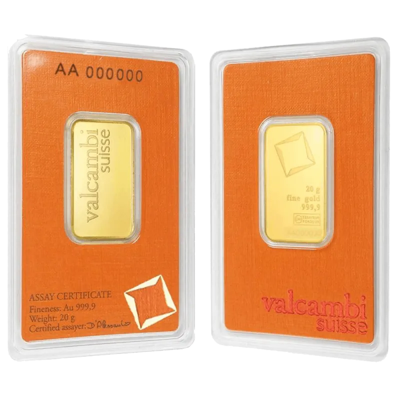 20g Gold Bar | Valcambi