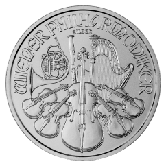 Bécsi Filharmonikusok 1 uncia | ezüstérme
