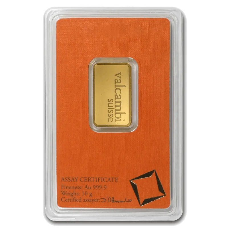 10g Gold Bar | Valcambi