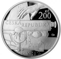 Stříbrná mince 200 Kč Aloys Klar | 2013 | Proof