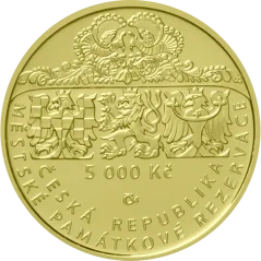 Gold coin 5000 CZK Město Štramberk | 2025 | Standard