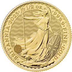 Gold coin Britannia 1/2 Oz | Charles III | 2025