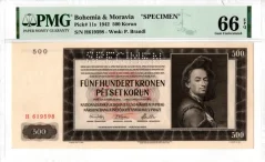 Bankovka 500 Korún | 1942 | EPQ 66
