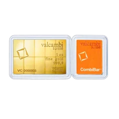 10 x 3,11g Valcambi | CombiBar® | aranytábla