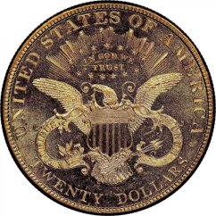 Gold coin 20 Dollar American Double Eagle | Liberty Head | 1886