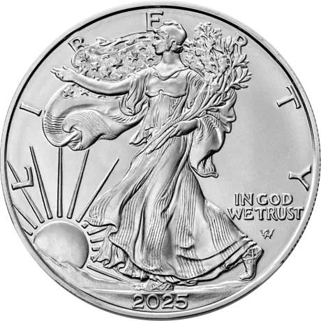 Stříbrná investiční mince American Eagle 1 Oz | 2025