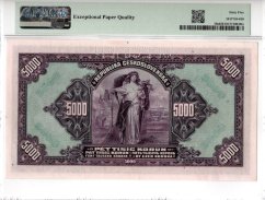 Banknote 5000 Korun | 1920 | EPQ 65