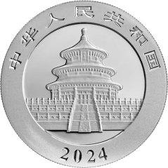Strieborná investičná minca Panda 30g | 2024