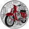 Strieborná minca 500 Kč Motocykl Jawa 250 | 2022 | Standard