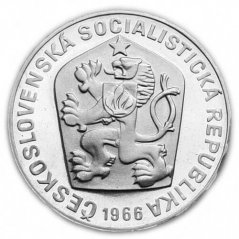 Stříbrná mince 10 Kčs Velká Morava | 1966 | Standard