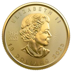 Zlatá investičná minca Maple Leaf 1/4 Oz