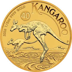 Zlatá investiční mince Kangaroo 1/2 Oz | 2026