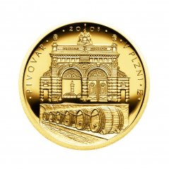 Gold coin 2500 CZK Pivovar v Plzni | 2008 | Proof