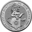 Silver coin White Lion 2 Oz | Queens Beasts | 2020