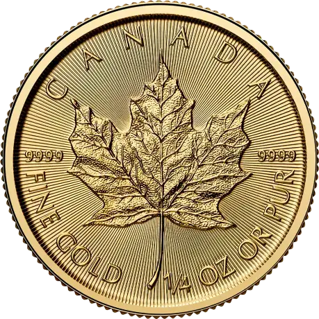 Gold coin Maple Leaf 1/4 Oz
