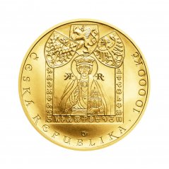 Zlatá minca 10000 Kč Příchod věrozvěstů Konstantina a Metoděje | 2013 | Standard