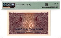 Banknote 10 Korun | 1927 | EPQ 66