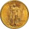 Złota Moneta 20 Dolarów Podwójny Orzeł | Saint Gaudens | 1908