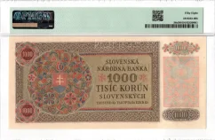 Bankovka 1000 Korun |1945 | EPQ 58