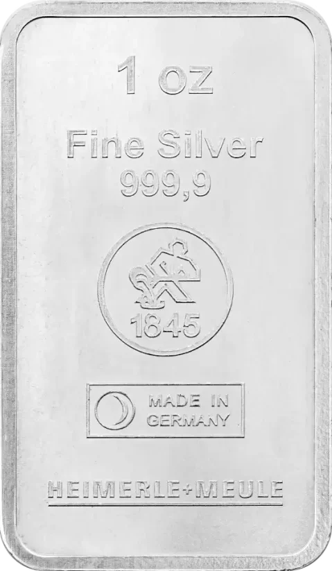 31,1g Heimerle + Meule | ezüsttömb