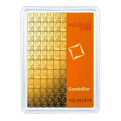 100 x 1g Gold Bar | Valcambi | CombiBar®