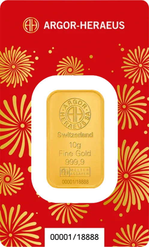 10g Argor-Heraeus | A Ló éve | 2026 | aranylap