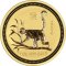 Zlatá investiční mince Rok Opice 1/2 Oz | Lunar I | 2004
