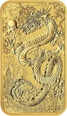Zlatá investičná minca Dragon Rectangular 1 Oz | 2024