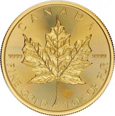 Zlatá investičná minca Maple Leaf 1 Oz | 2024