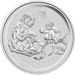 Stříbrná investiční mince Rok Opice 1 Kg | Lunar II | 2016