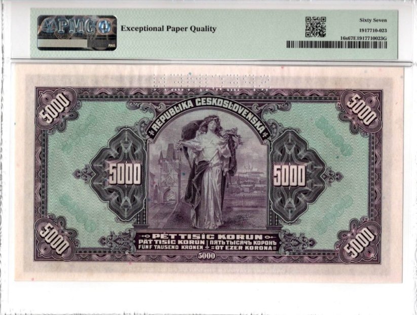 Banknote 5000 Korun | 1943 | EPQ 67