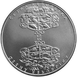 Silver coin 200 CZK Jakub Krčín z Jelčan | 2004 | Proof