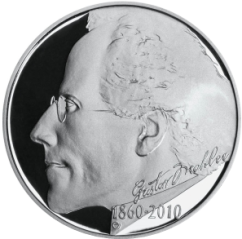 Silver coin 200 CZK Gustav Mahler | 2010 | Proof