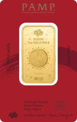 1 Uncja Złota Sztabka Rok Konia | 1000 Miles | PAMP | 2026
