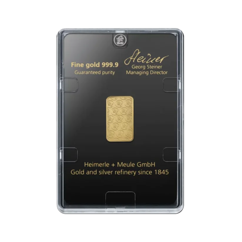 5g Gold Bar | Heimerle + Meule