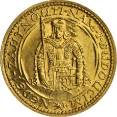 Gold coin St. Wenceslas 1 Ducat | 1931