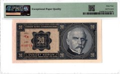 Bankovka 20 Korun | 1926 | EPQ 64