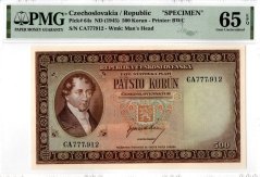 Bankovka 500 Korún | 1945 | EPQ 65
