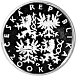 Silver coin 200 CZK Svatý Vojtěch | 1997 | Proof