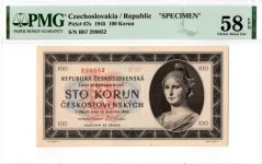 Bankovka 100 Korún |1945 | EPQ 58