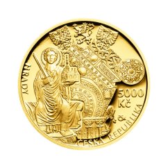 Gold coin 5000 CZK Hrad Bečov nad Teplou | 2020 | Proof