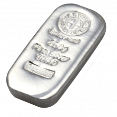 250g investiční stříbrný slitek | Argor-Heraeus
