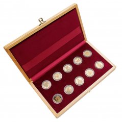 Sada 10 zlatých mincí Kulturní památky technického dědictví | 2006 - 2010 | Proof